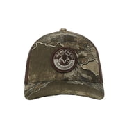 Realtree  Excape Camo 6-Panel Trucker Hat   Mid Profile Mesh Back Snapback, One Size