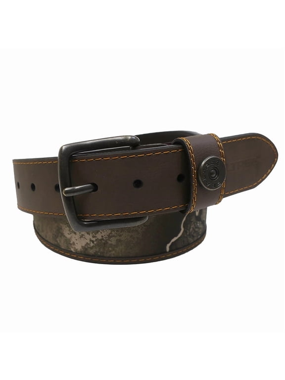 Excape Men's Stretch Shot Shell Belt Brown Size L/XL