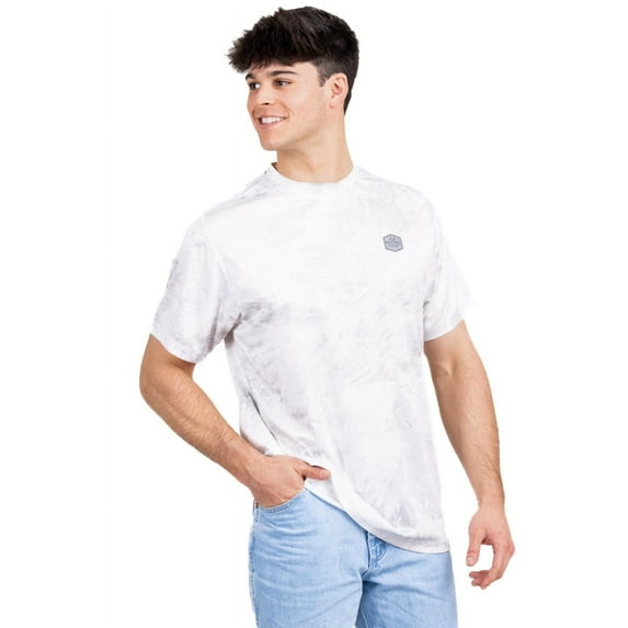 Realtree Fishing Bass Master Performance Gray Tailored Men's Short Sleeve Shirt