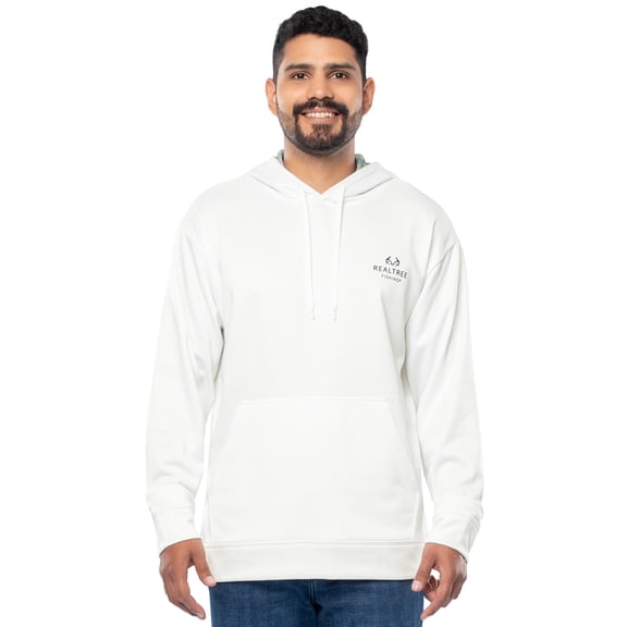 Realtree Fishing Men's Logo Performance Hoodie, Size S-4XL