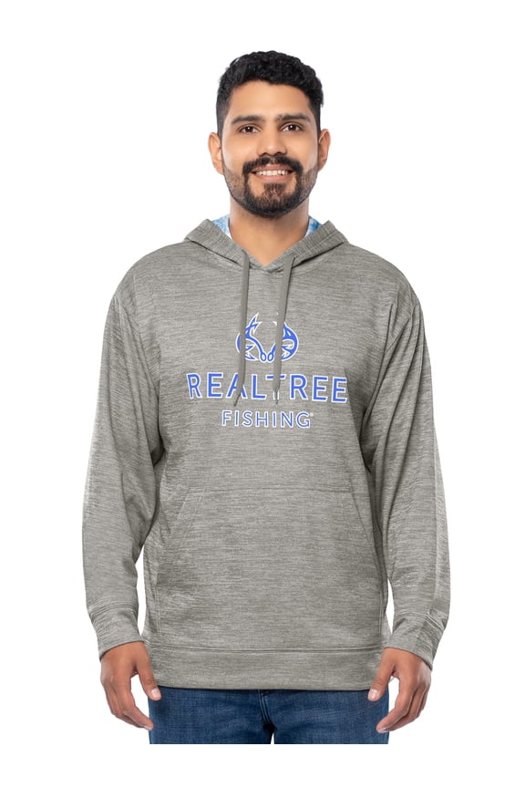 Fishing Men's Logo Performance Hoodie, Size S-4XL