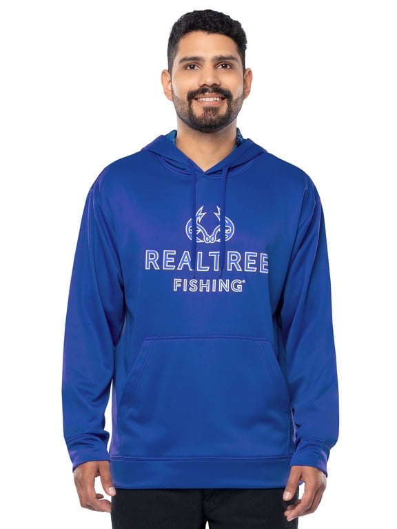 Fishing Men's Logo Performance Hoodie, Size S-4XL