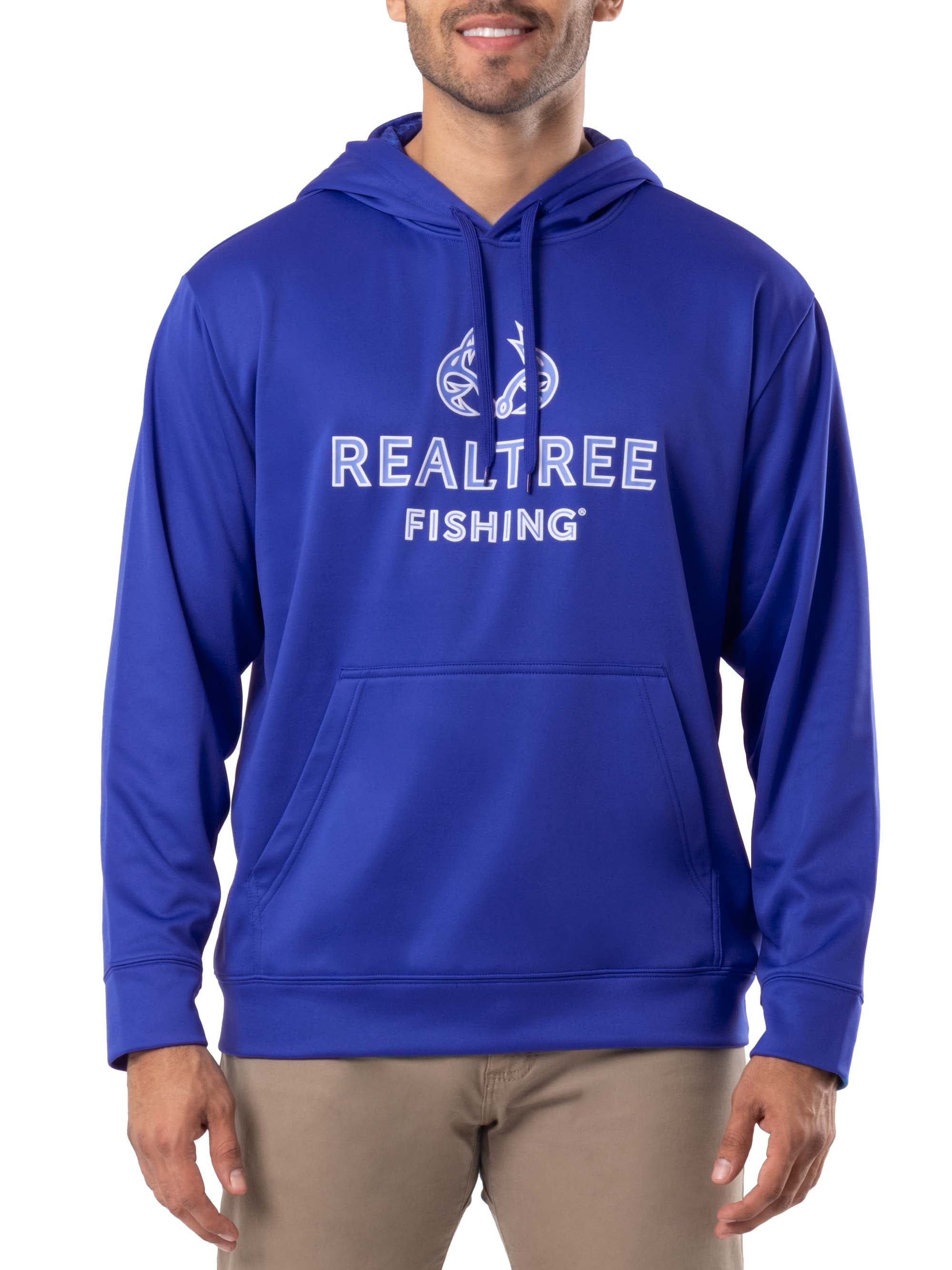 Realtree Fishing Men's Logo Performance Hoodie 