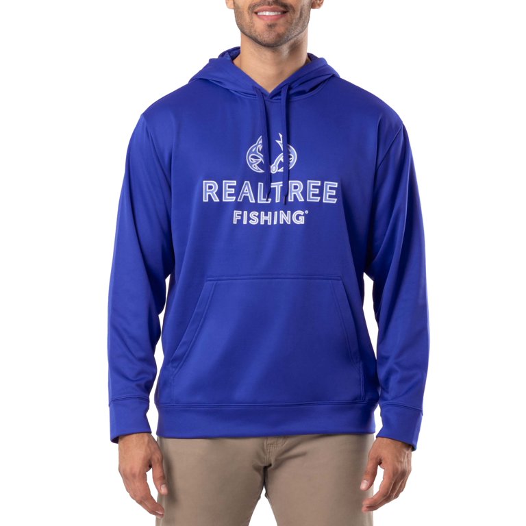 Realtree Fishing Men's Logo Performance Hoodie