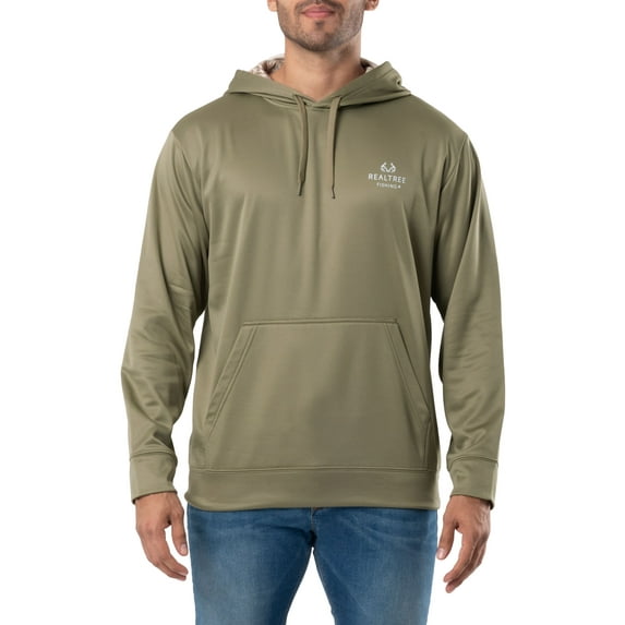 Realtree Fishing Men's Logo Performance Hoodie