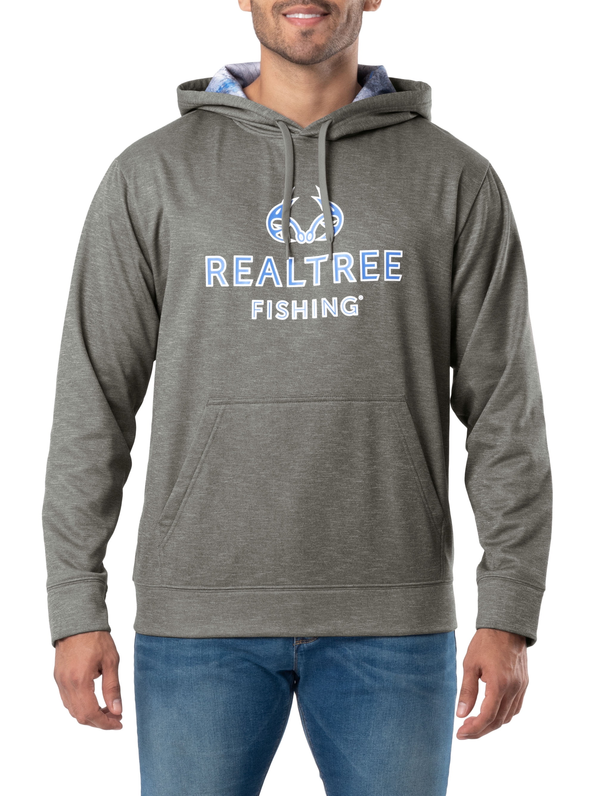 Realtree Fishing Men's Logo Performance Hoodie