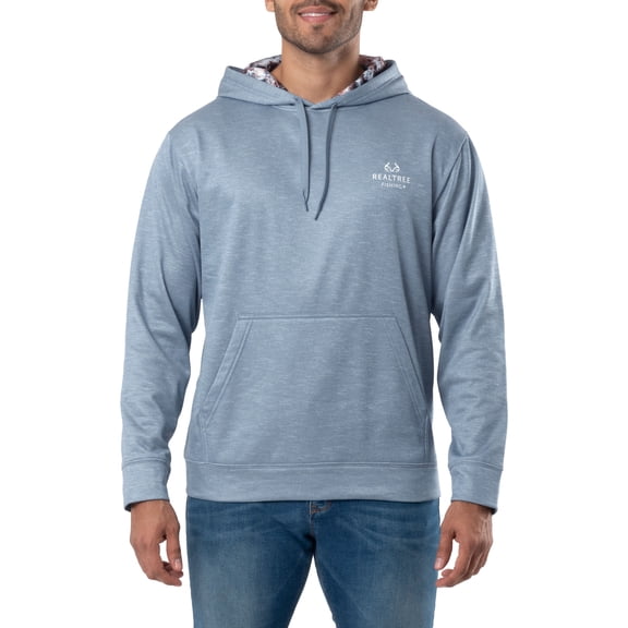 Realtree Fishing Men's Logo Performance Hoodie