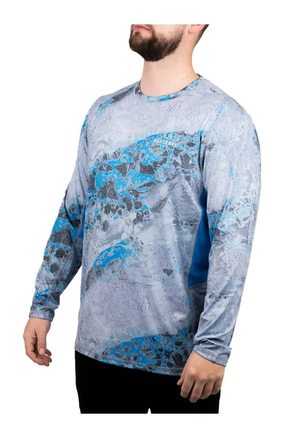 Fishing Men's Reversible Performance Fishing Tee Shirt
