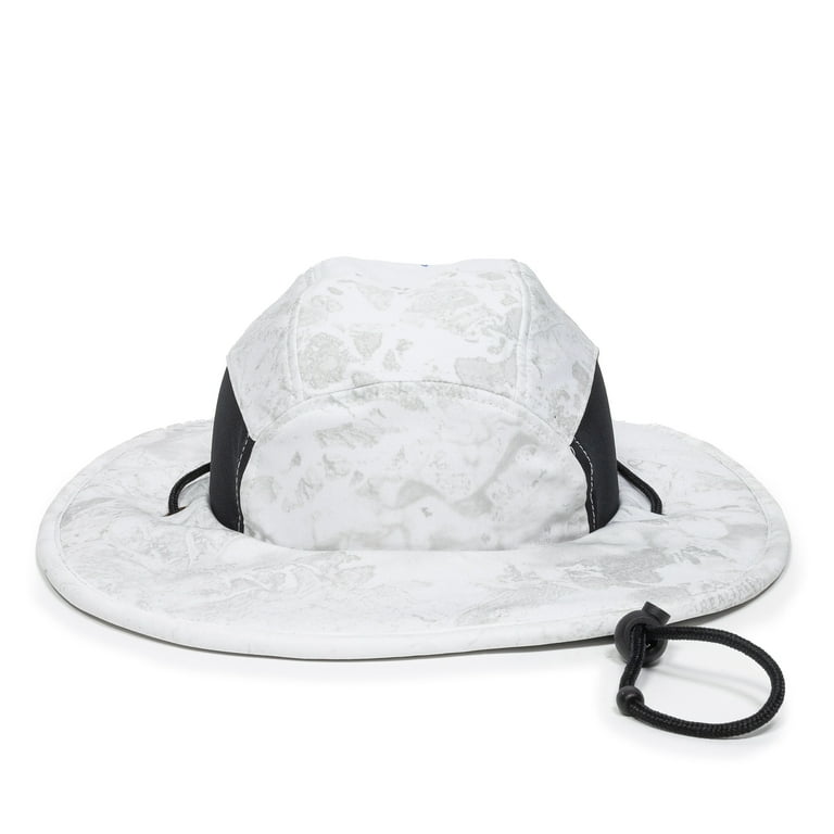 Realtree Fishing Wide Brim Boonie, Fishing WAV3 White, Adult