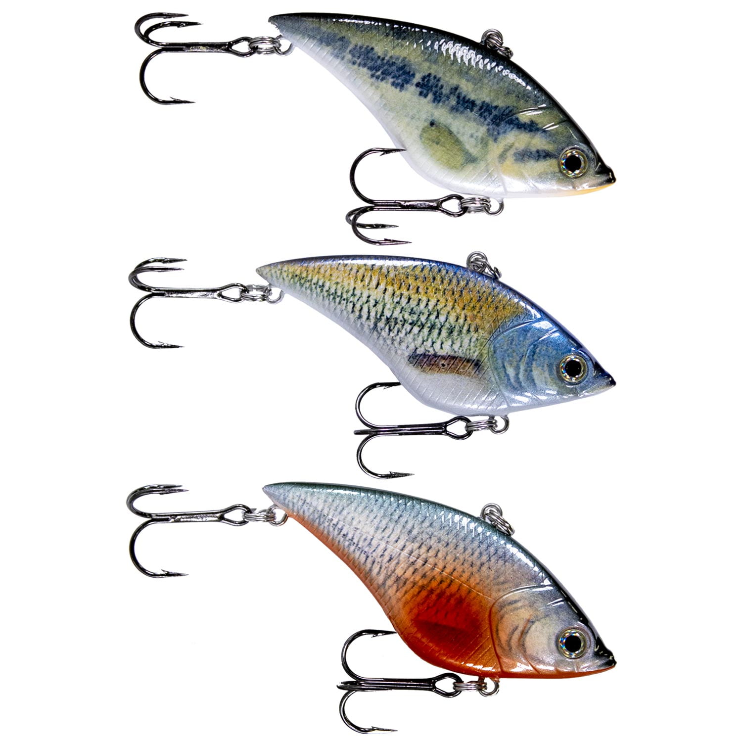 Realtree High Definition Lipless Crank Bait Gift Pack - South, Hard Bait  Fishing Lure
