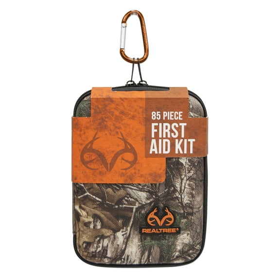 Realtree Large Hard-Shell Foam First Aid Kit - 85 Piece