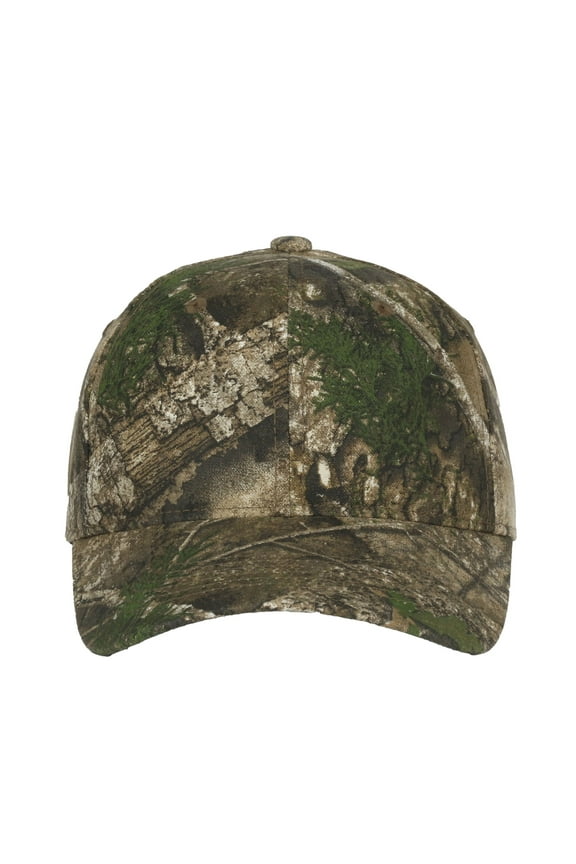 Lightly Structured Cotton Canvas Baseball Style Cap Realtree APX Camo, Adult, Men's, Hunting