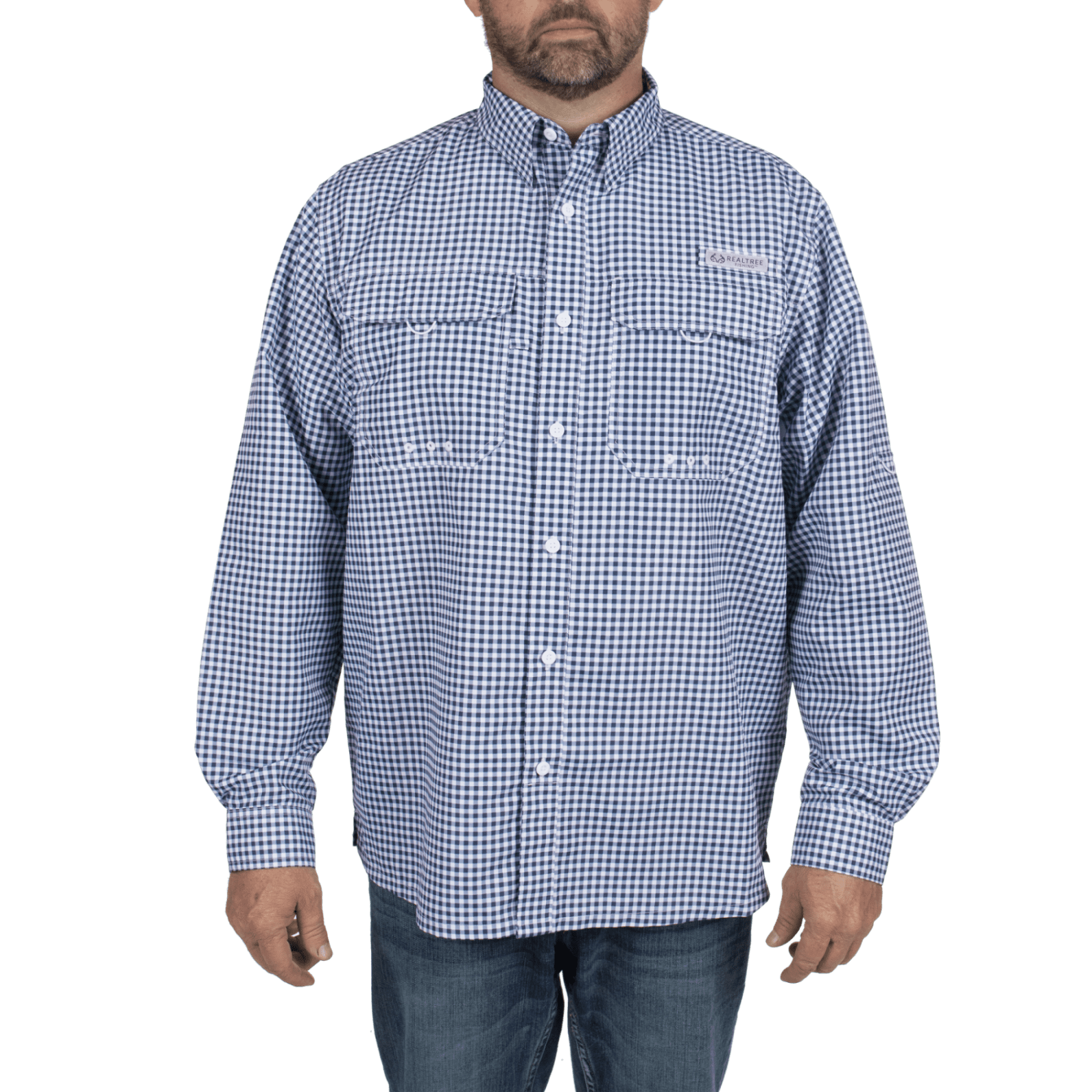 Realtree Long Sleeve Button Down Shirt (Men's), 1 Count, 1 Pack