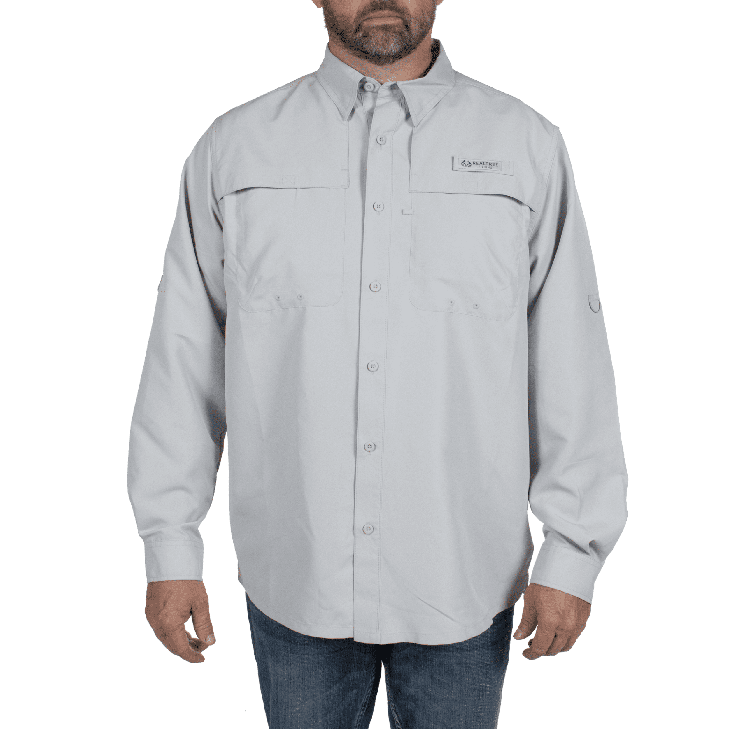 Realtree Long Sleeve Button Down Shirt (Men's), 1 Count, 1 Pack 