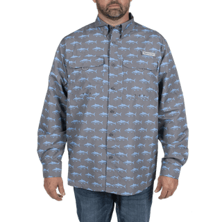 Realtree Mens Long Sleeve Jersey Recycled Polyester Reversible UPF