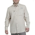 thumbnail image 1 of Realtree Long Sleeve Fishing Guide Shirt, Sahara, Size 3X-Large, 1 of 6