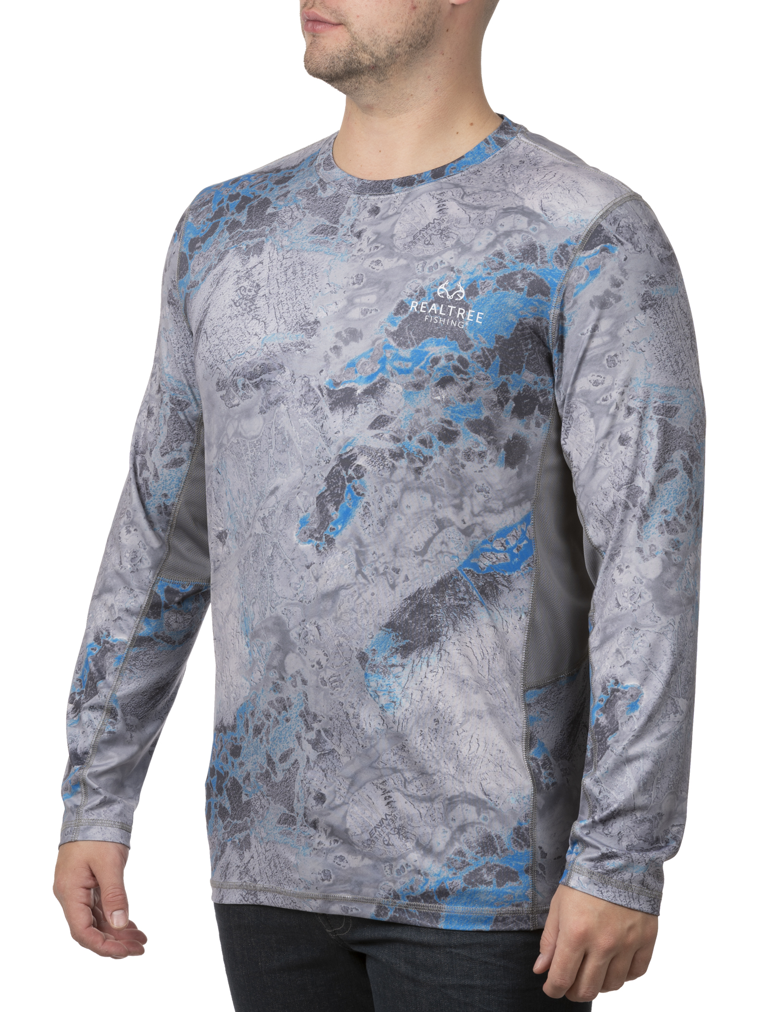 Realtree Long Sleeve Pullover Crew Neck Relaxed Fit T-Shirt (Men's) 1 Pack - image 1 of 3