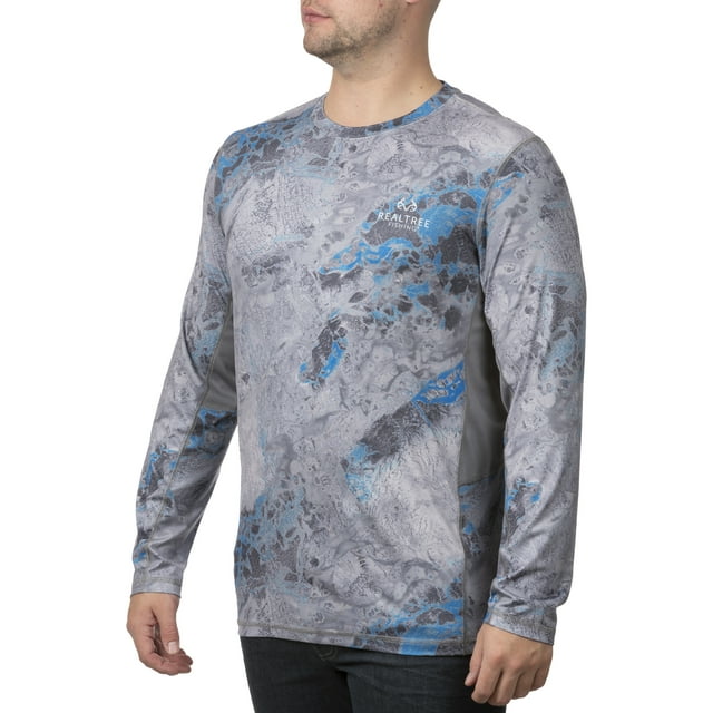 Realtree Long Sleeve Pullover Crew Neck Relaxed Fit T-Shirt (Men's) 1 Pack