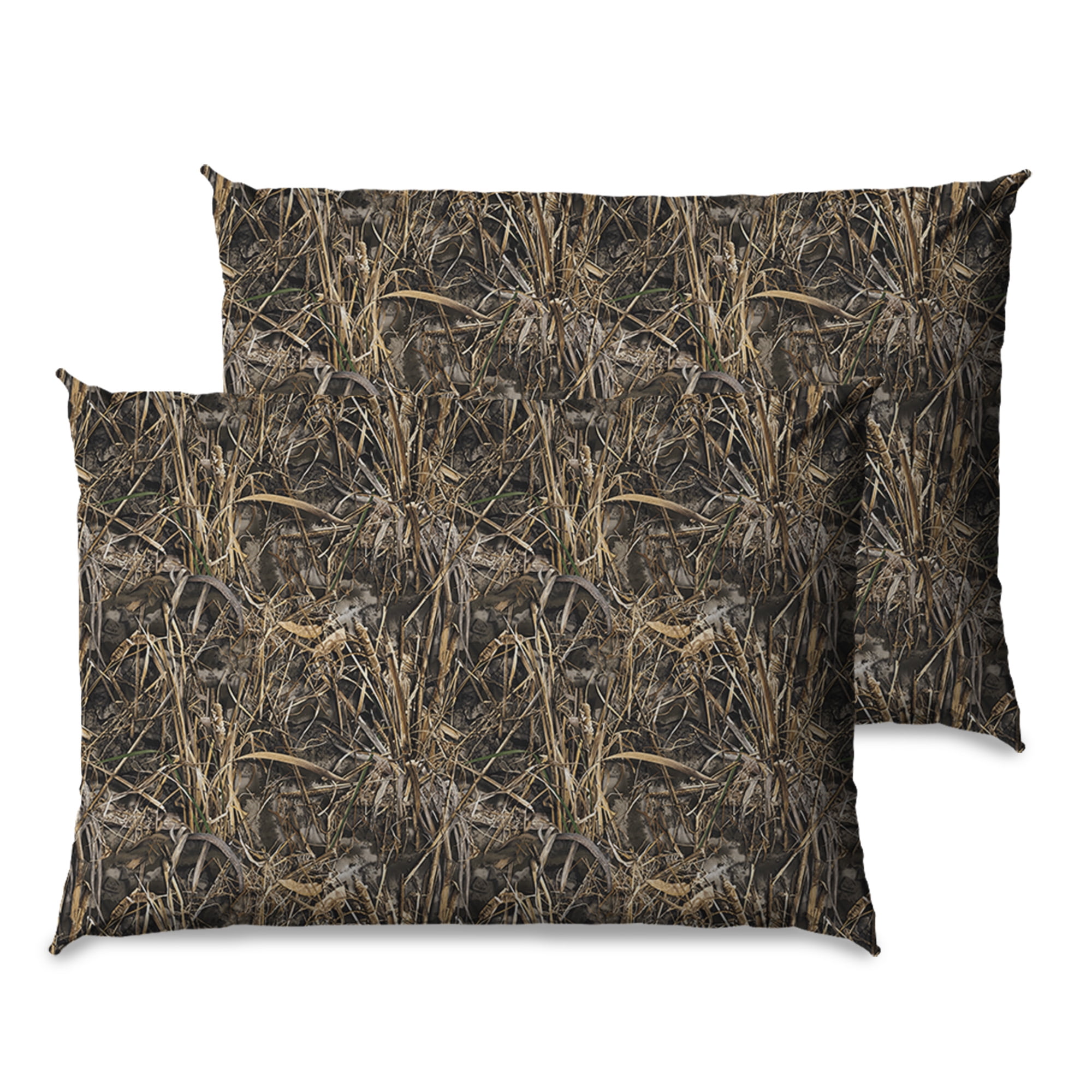 Standard Size Camo Design Polyester Pillowcase Set