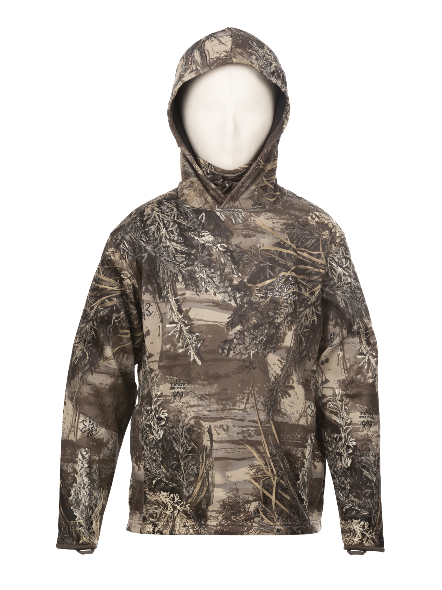 Realtree Max-1 XT Youth Performance Pullover Hoodie with Neck 