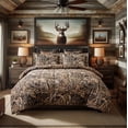 thumbnail image 1 of VISI-ONE Realtree Max-5 Camo Twin 2 Piece Comforter Set – All-Season Lightweight Microfiber Bedding, Farmhouse Décor, Rustic Unisex Style for Mancave, Cabin, Lodge, RV, Camping, and Outdoor Adventure, 1 of 7