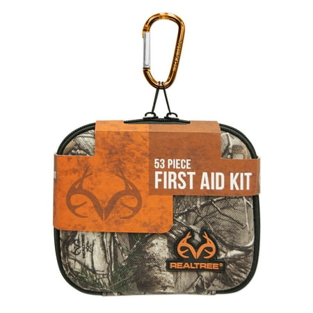Realtree Medium Hard-Shell Foam First Aid Kit - 53 Piece