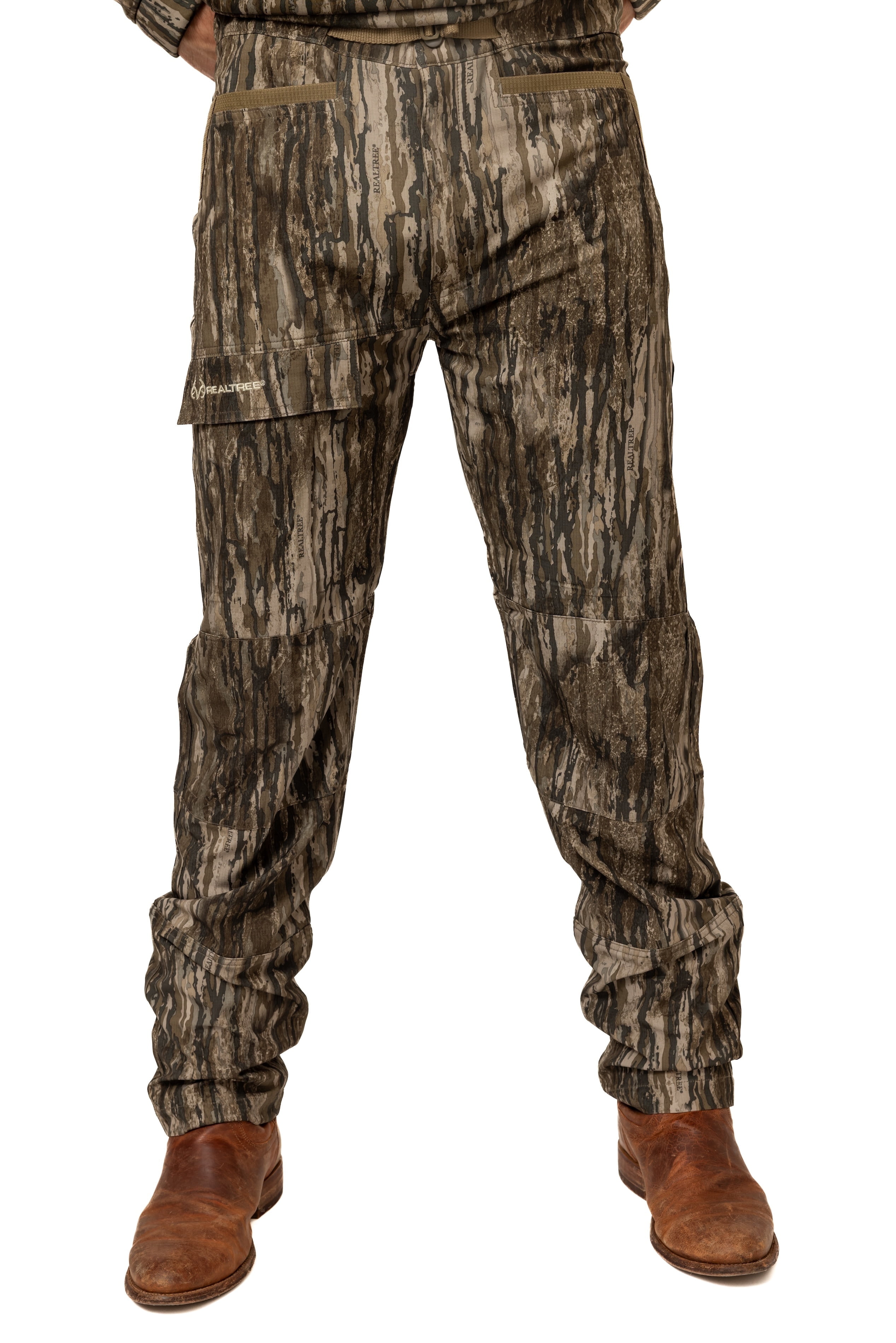 パンツ Ripstop Realtree Camo Open Hem Pants Realtree Men's Camo Hunting Pants - Walmart.com