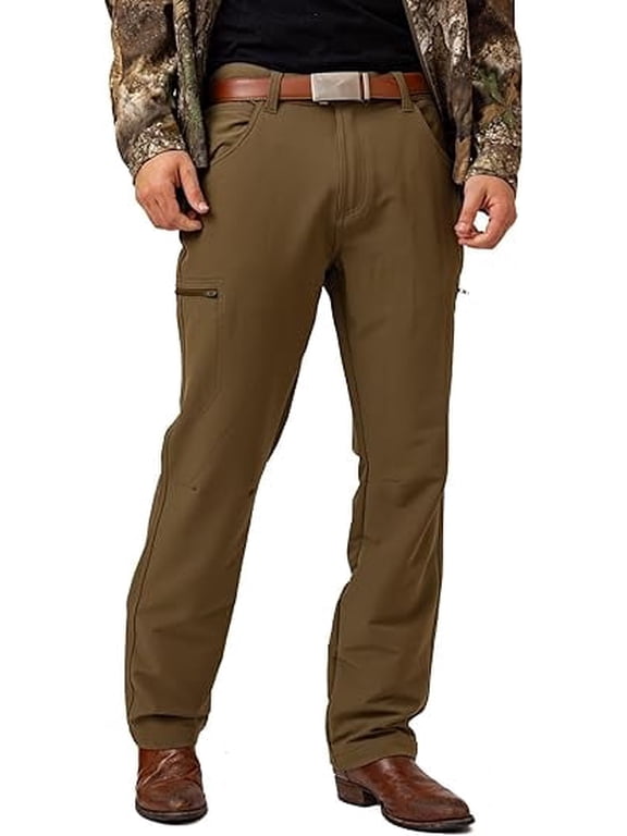 Men’s 7-Pocket Cargo Camo Hunting Pants , Regular Fit, Straight Leg, Camo Pants for Outdoor, Hiking Wear | S-5X