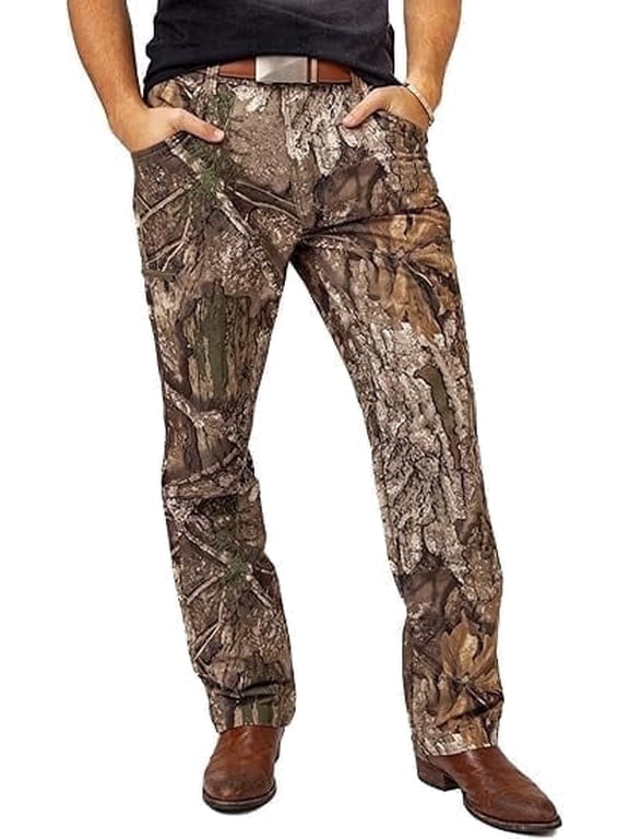 Men's Hunting APX Camouflage Straight-Leg Cargo Pants, Multicolor L