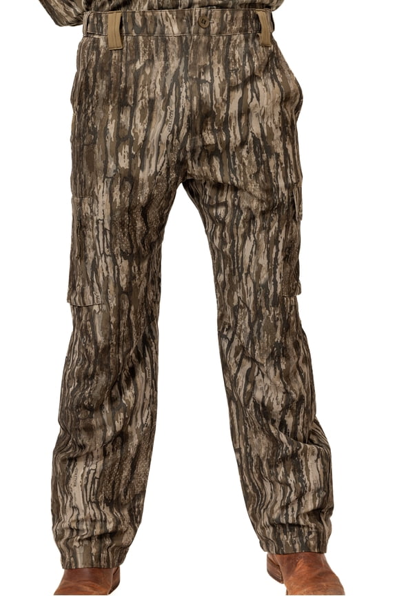 Men's All-Season Hunting Cargo Pants – Legacy Camo, Stretch Fabric, 6 Pockets, Sizes S–5XL