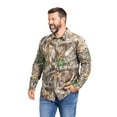 thumbnail image 1 of Realtree Men's Button Down Long Sleeve Shirt – EDGE Camo – Comfortable & Durable Outdoor Wear | SIZE XL, 1 of 9