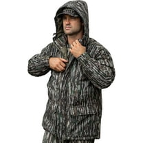 Realtree Men’s Camo Waterproof Hunting Parka - Insulated Cold Weather Jacket with Scent Control Technology
