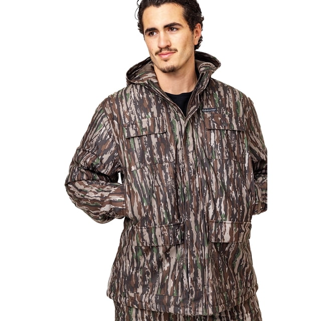 Realtree Men's Camo Hunting Jacket - Water Resistant Insulated Cold ...