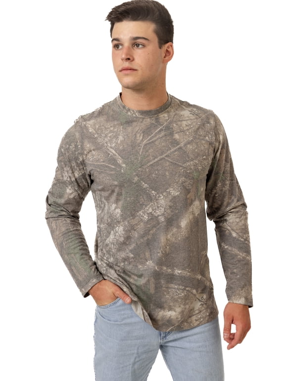 Realtee Faded Camo, Lightweight & Soft, Crew Neck T-Shirts (Men's & Women's)