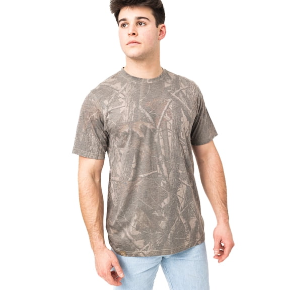 Realtree Camo Tri-Blend Short Sleeve Shirt – Lightweight & Soft, Outdoor & Hunting Apparel​