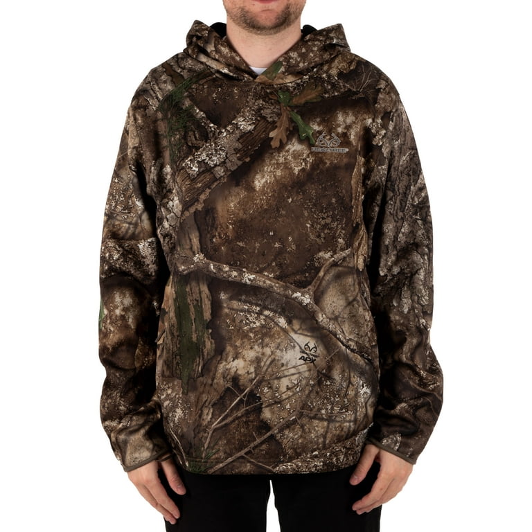 Realtree Men's Camouflage Hunting Performance Hoodie
