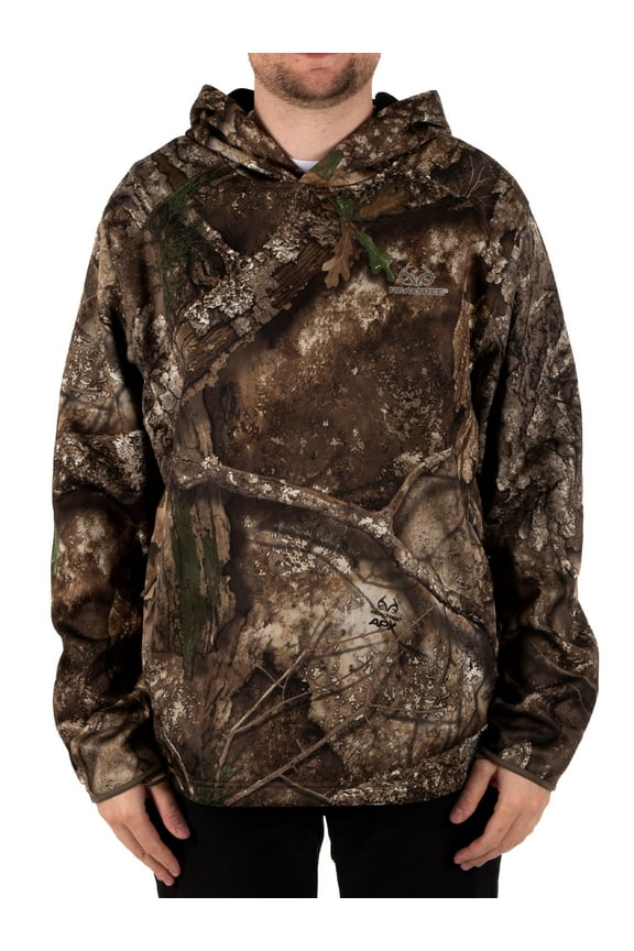 Men's Camouflage Hunting Performance Hoodie, Realtree APX, XL