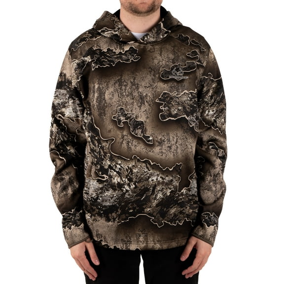 Realtree Men's Camouflage Hunting Performance Hoodie, Realtree Excape, L