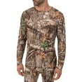 thumbnail image 1 of Realtree Men's Cotton Baselayer Thermal Underwear Top, 1 of 7