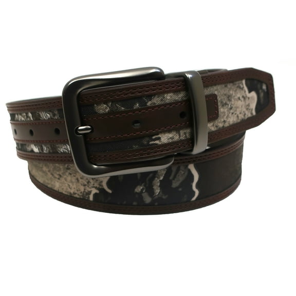 Realtree Men's Excape to Brown Reversible Belt Size L/XL