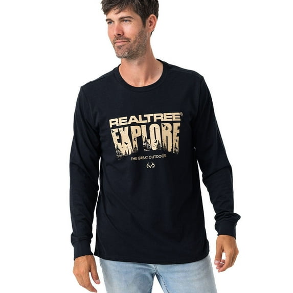 Realtree Men's Explore Outdoors Long Sleeve Shirt