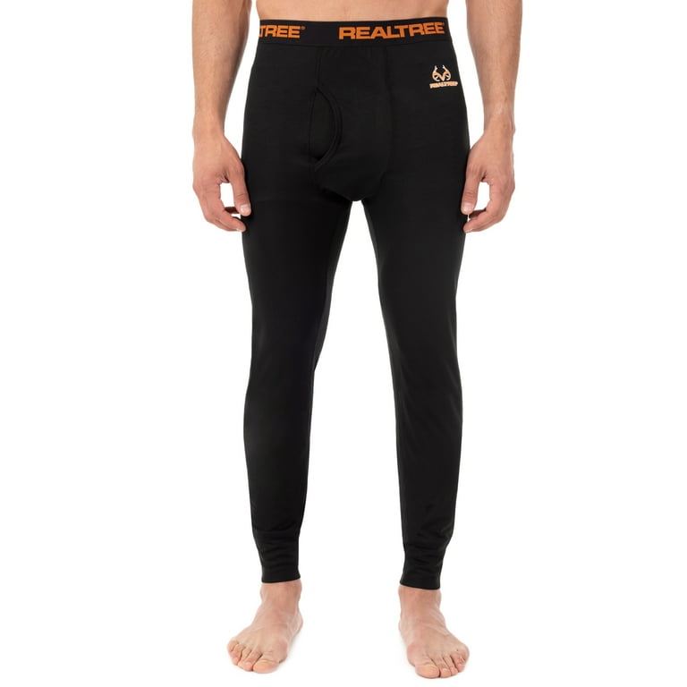 Realtree Men's Fitted Baselayer Thermal Underwear Bottom 
