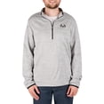 thumbnail image 1 of Realtree Men's Fleece Quarter Zip Pullover Sweatshirt in Gray, Sizes S-2XL, 1 of 6