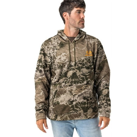 Realtree Men's Green Performance Hoodie | Wav3