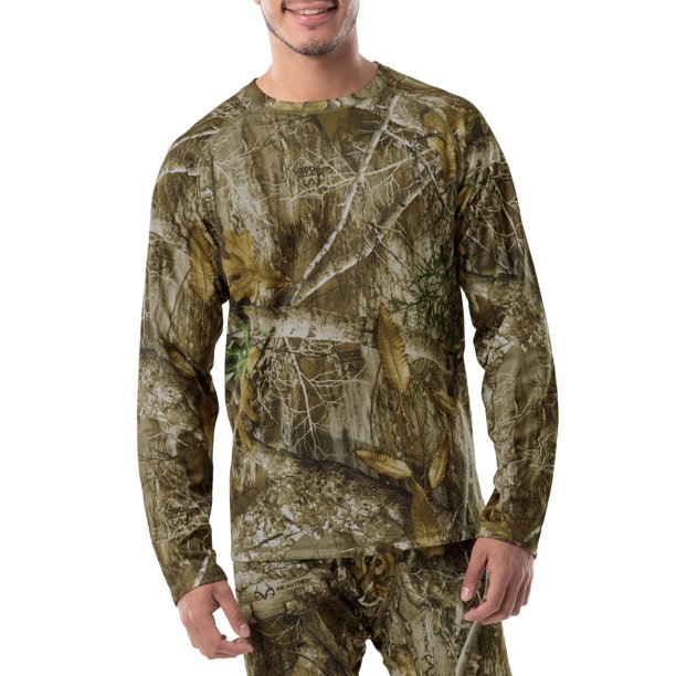 Realtree Men's Heavy Weight Fleece Thermal Top