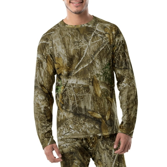 Realtree Men's Heavy Weight Fleece Thermal Top