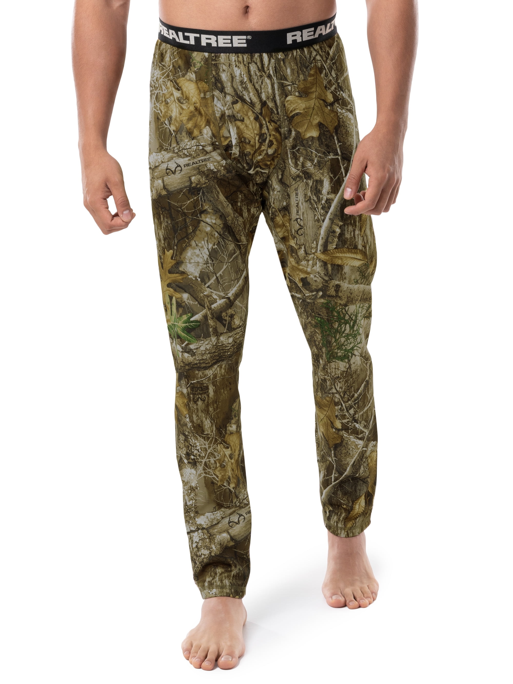 Realtree Mens Thermal Underwear for Men Long Johns Bottoms Tights Hunting  Gear- Warm Dry Base Layer Leggings Under Pants for Cold Weather  (Large/Duffle Green) at  Men's Clothing store