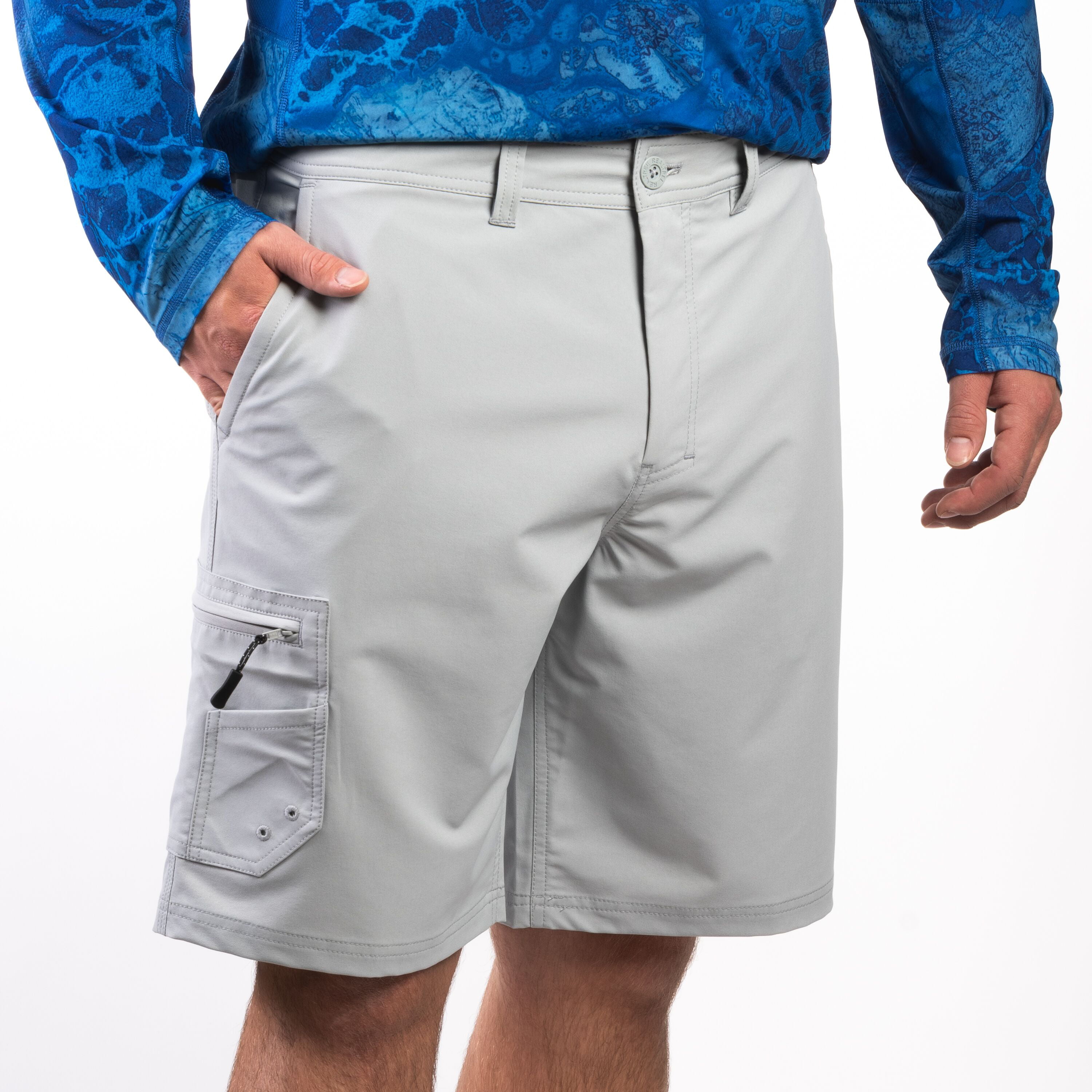 Realtree Men's Performance Hybrid Fishing Shorts