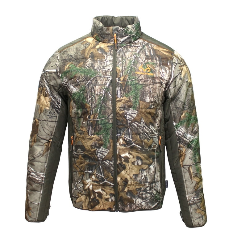 Realtree Men's Insulated Waterproof Camo Hunting Jacket Realtree