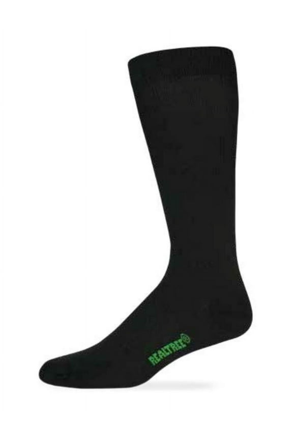 Men's Lightweight Liner Boot Socks 2 Pack, Black, Large (Two-Pair Pack), 2/579